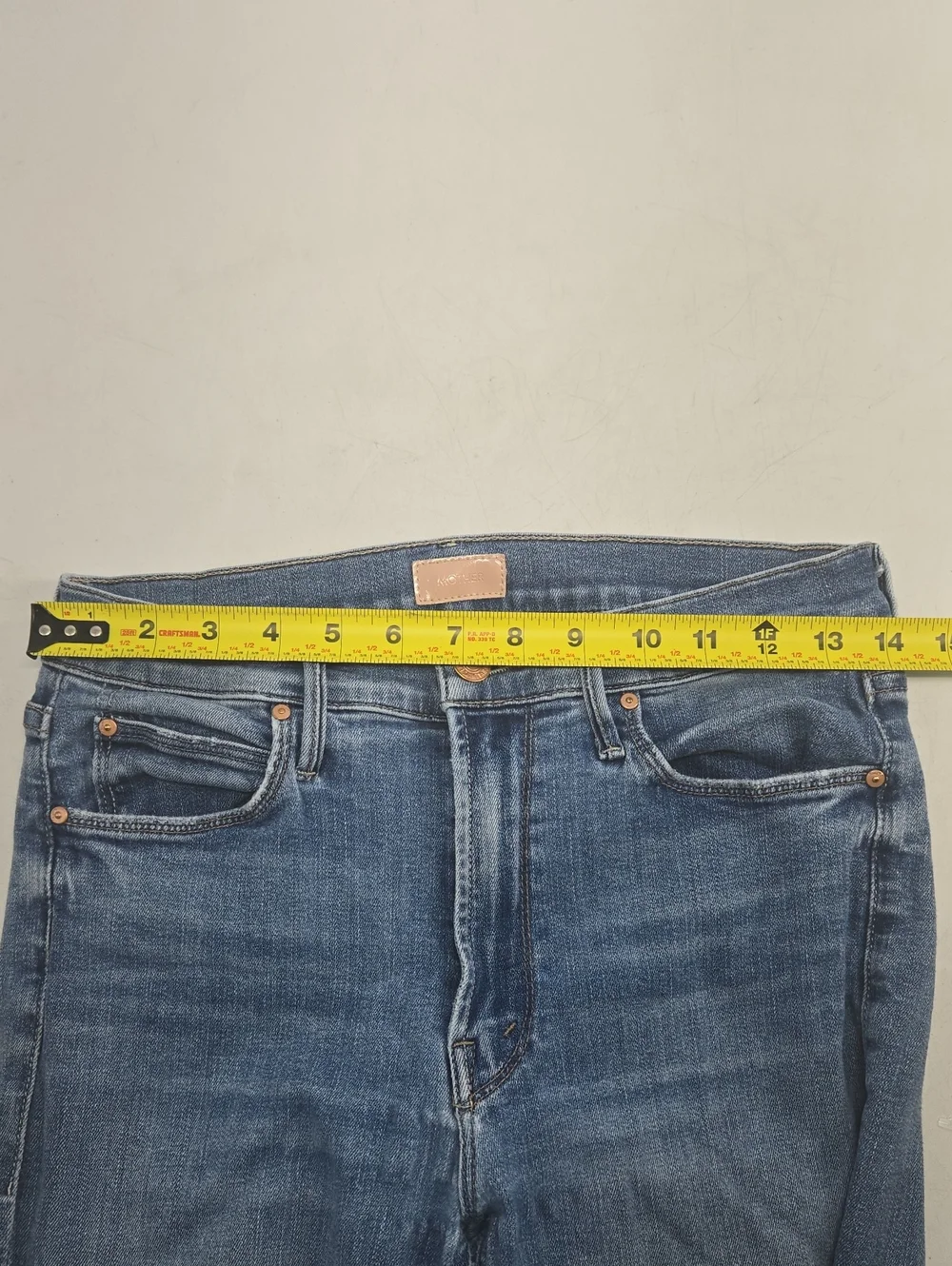 MOTHER Dazzler Ankle Jeans 27W - Picture 8 of 13